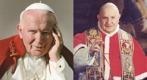 Juan Pablo II y Juan XXIII &#8211; pt