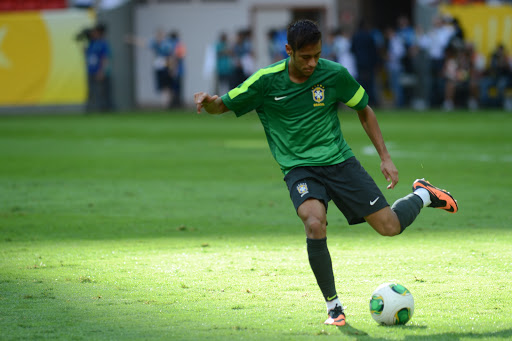 Seleção Brasileira de Futebol faz treino de reconhecimento no Estádio Nacional Mané Garrincha