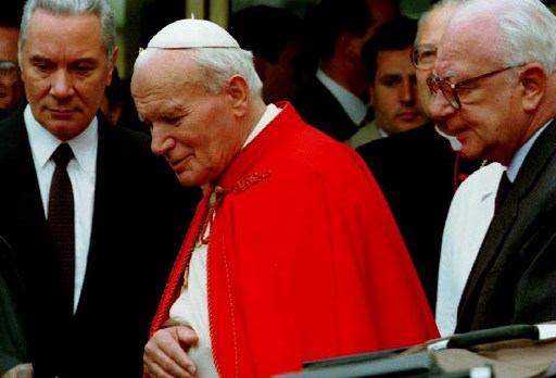 John Paul II with Renato Buzzonetti &#8211; pt