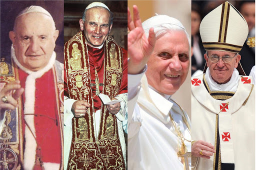 Giovanni XXIII &#8211; John Paul II &#8211; Benedict XVI &#8211; Francis &#8211; pt