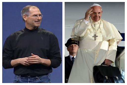 Papa Francisco y Steve Jobs &#8211; pt