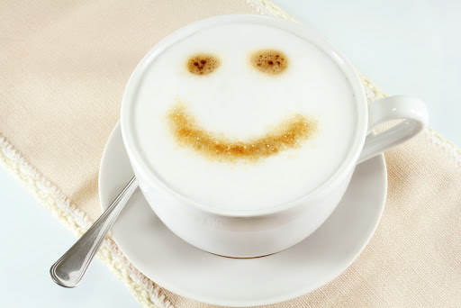 Morning Cup cappuccino with smile &#8211; pt