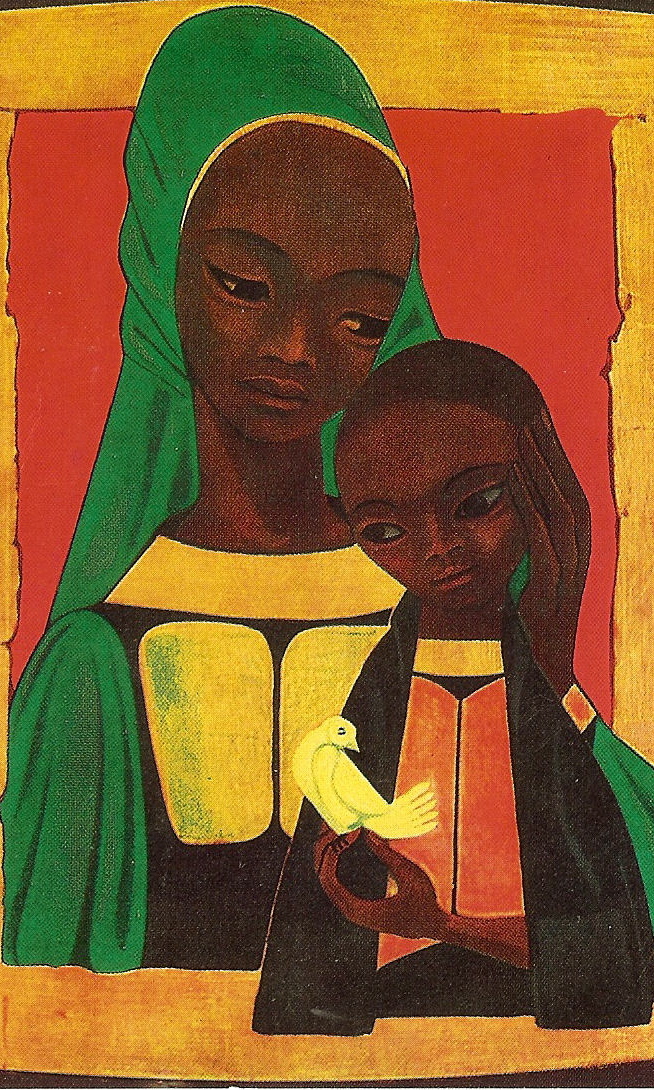 Virgem Maria Africana, artista desconhecido.