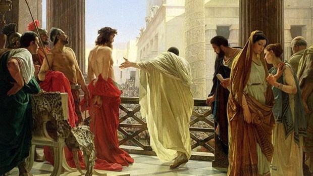 ECCE HOMO,PONTIUS PILATE