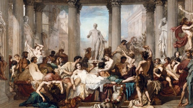 Os Romanos da Decadência - Thomas Couture (Museu de Orsay, 1847)