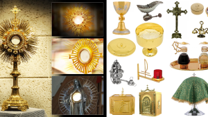 Objetos litúrgicos Eucaristia