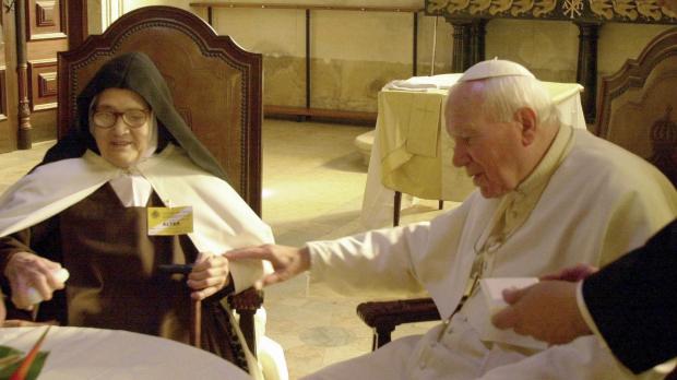 Irmã Lúcia, de Fátima, e o Papa São João Paulo II