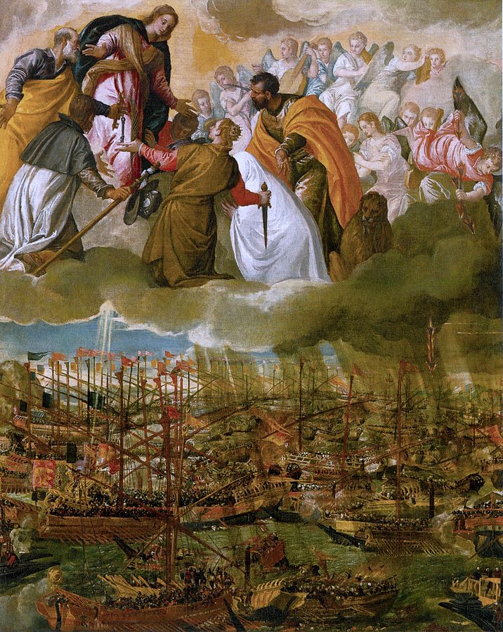Batalha de Lepanto, por Paolo Veronese