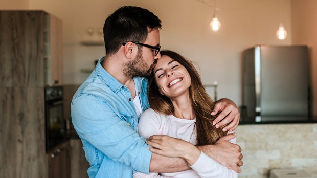 COUPLE EMBRACE