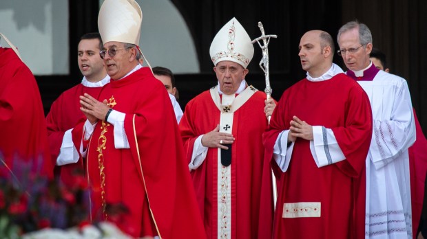 POPE PENTECOST VIGIL HOLY MASS