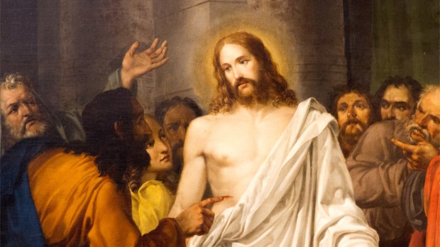 PAINTING OF RESURRECTED JESUS CHRIST,