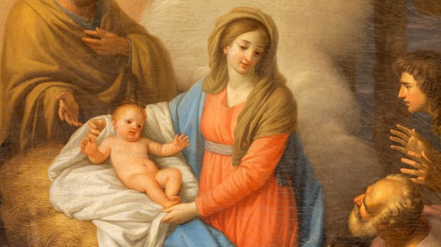 Maria com o Menino Jesus proporciona reflexão sobre o mistério do Natal