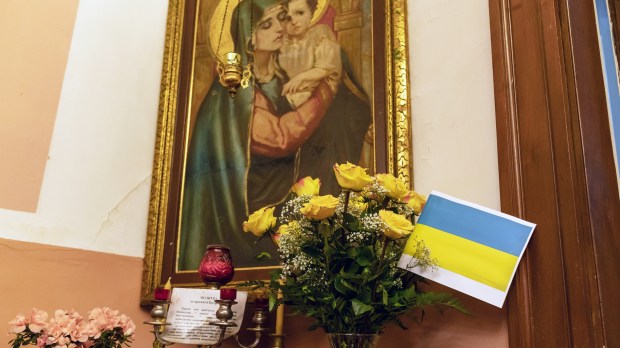 Oração pela paz na Ucrânia e pelo fim dos ataques e bombardeios russos