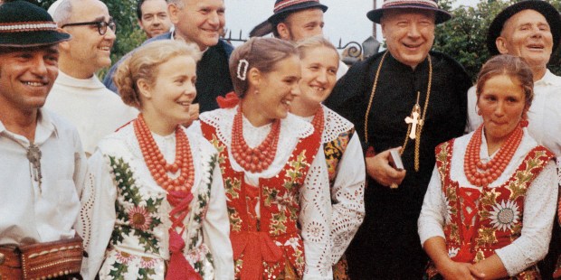 João Paulo II e o cardeal primaz da Polônia