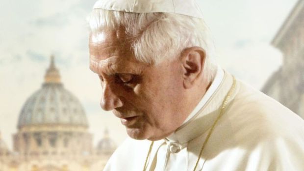 Cartaz do documentário "Bento XVI, o Papa emérito"