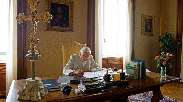 Papa Bento XVI em Castel Gandolfo