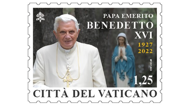 selo vaticano homenagem Bento XVI