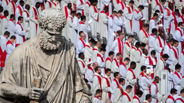 Pope Francis presides over the celebration of the Palm Sunday 2023
