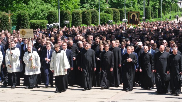 Pielgrzymka seminarzystów na Jasną Górę