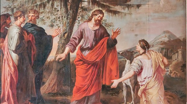 Jesus e a cananeia