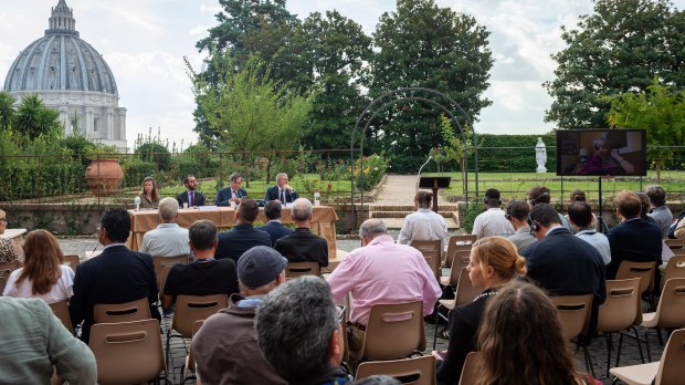 Press conference to present Pope Francis' latest encyclical letter on environment "Laudate Deum"